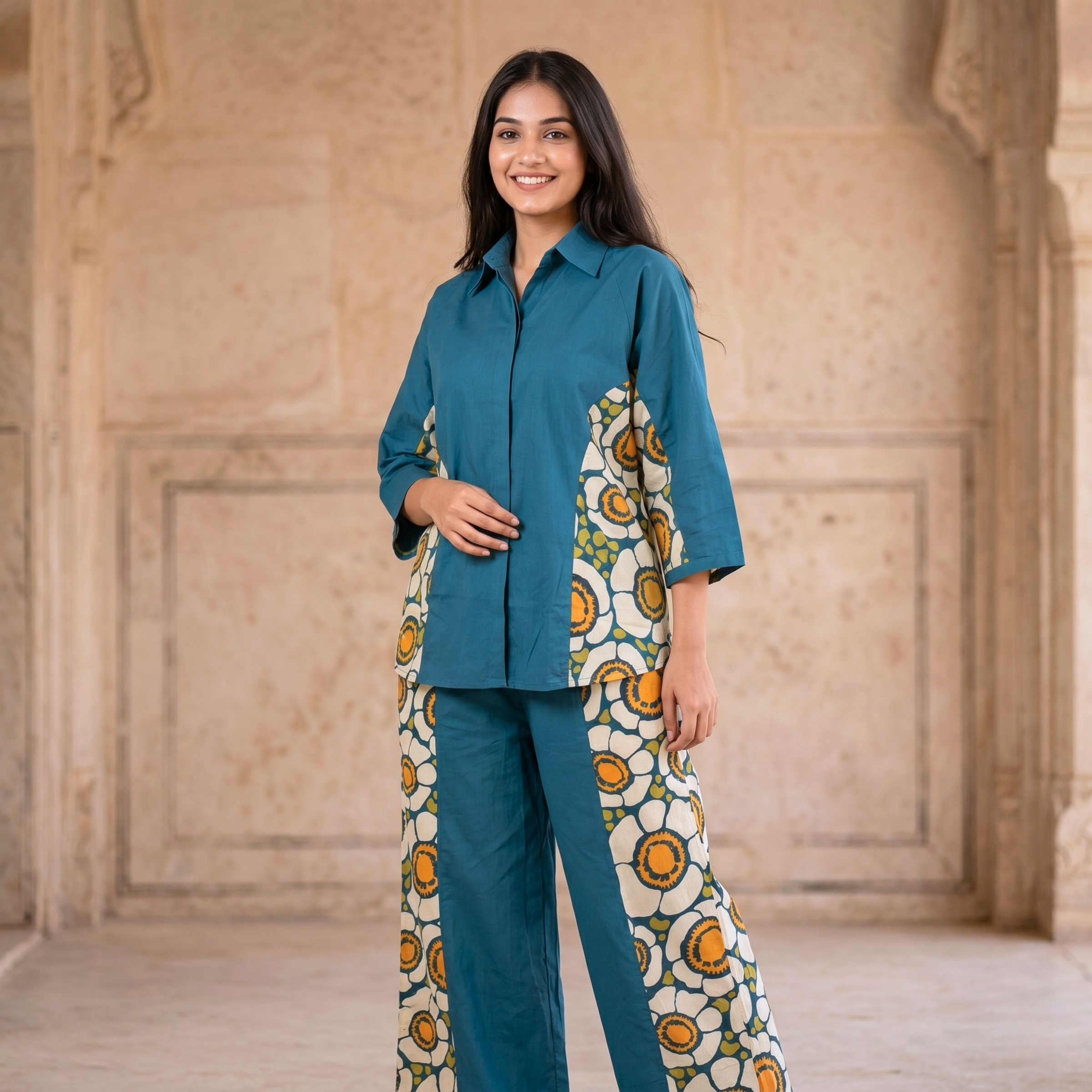 Neelima Cotton Co-ord Set
