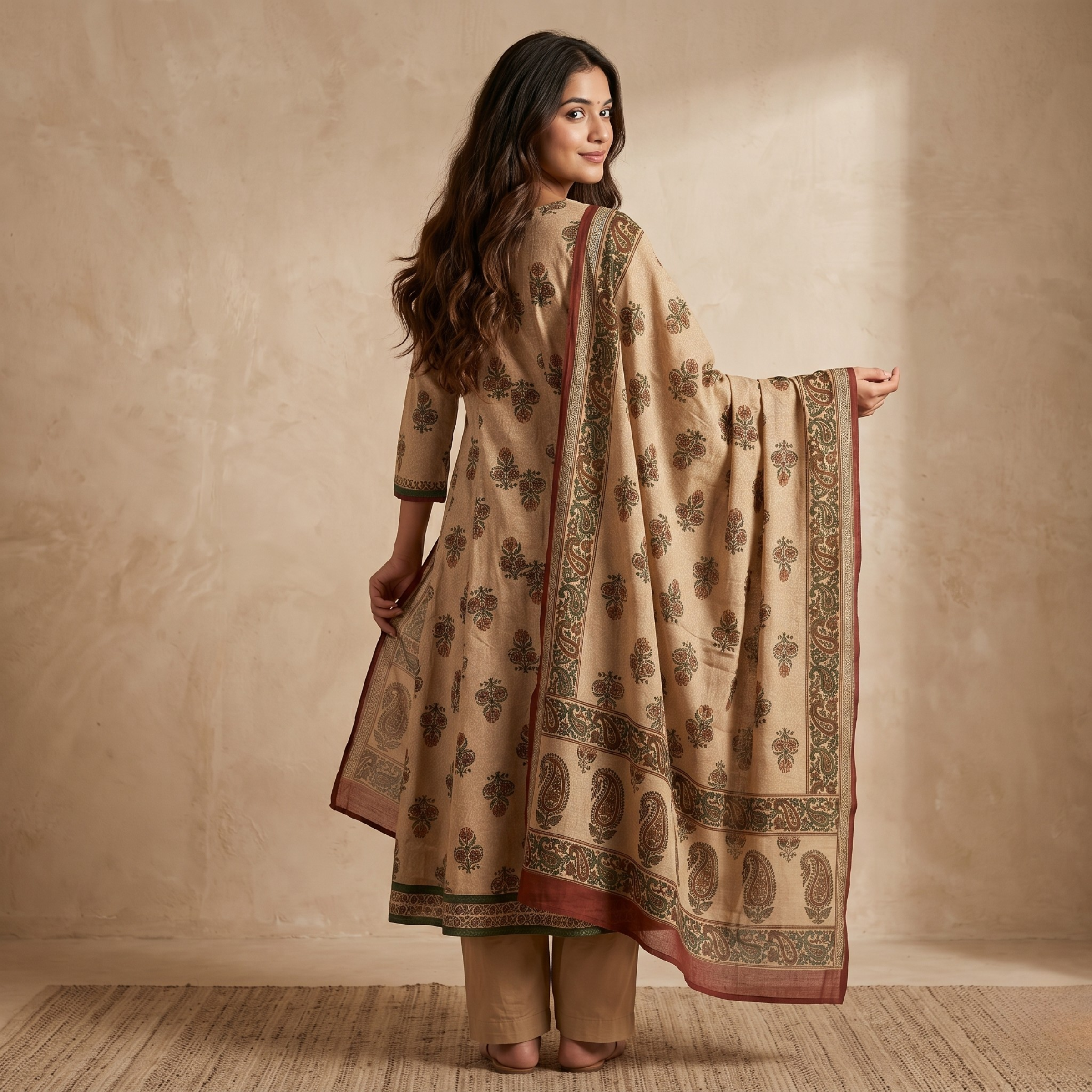 Rustic Mughal Anarkali