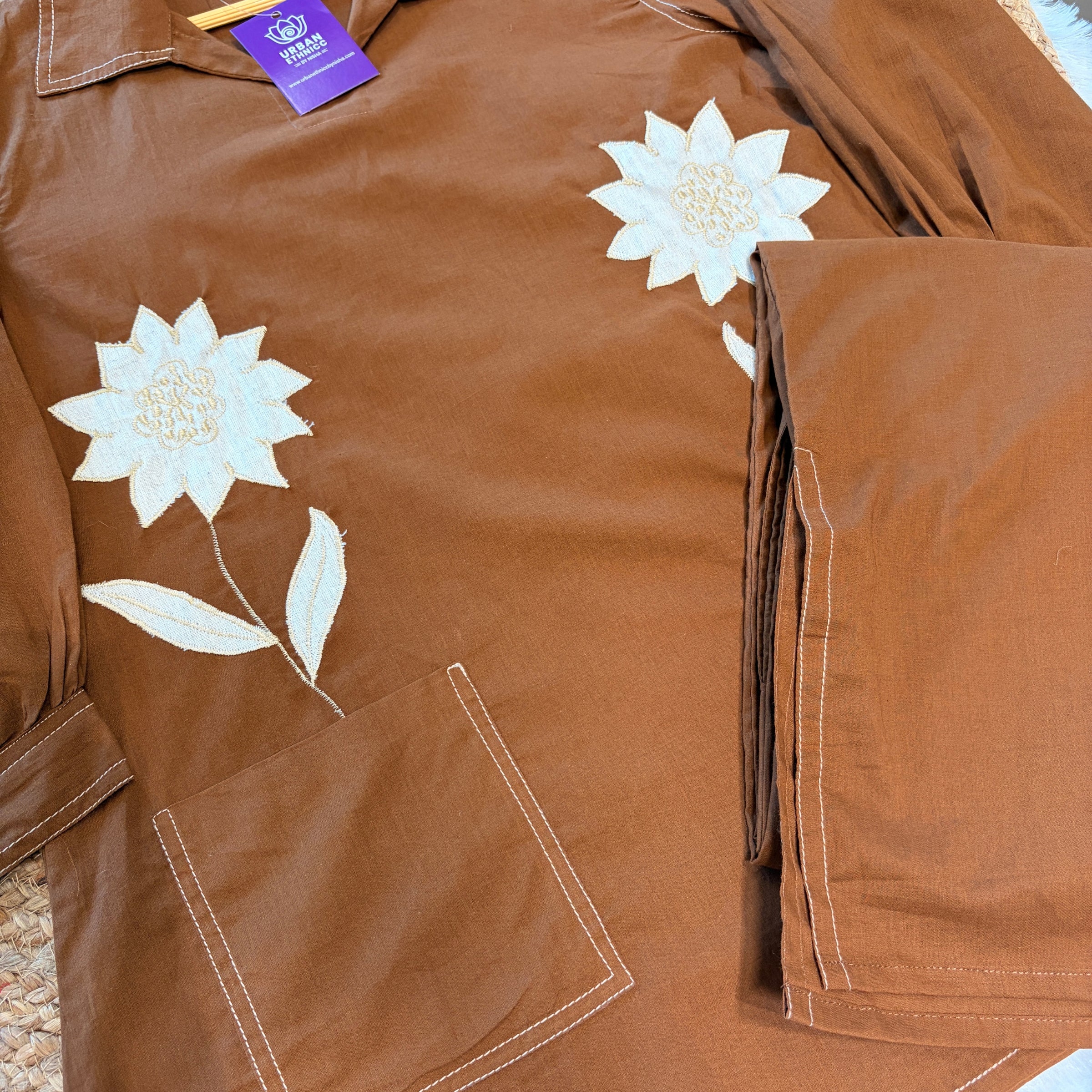 Kiara Cocoa Cotton Co-Ord Set