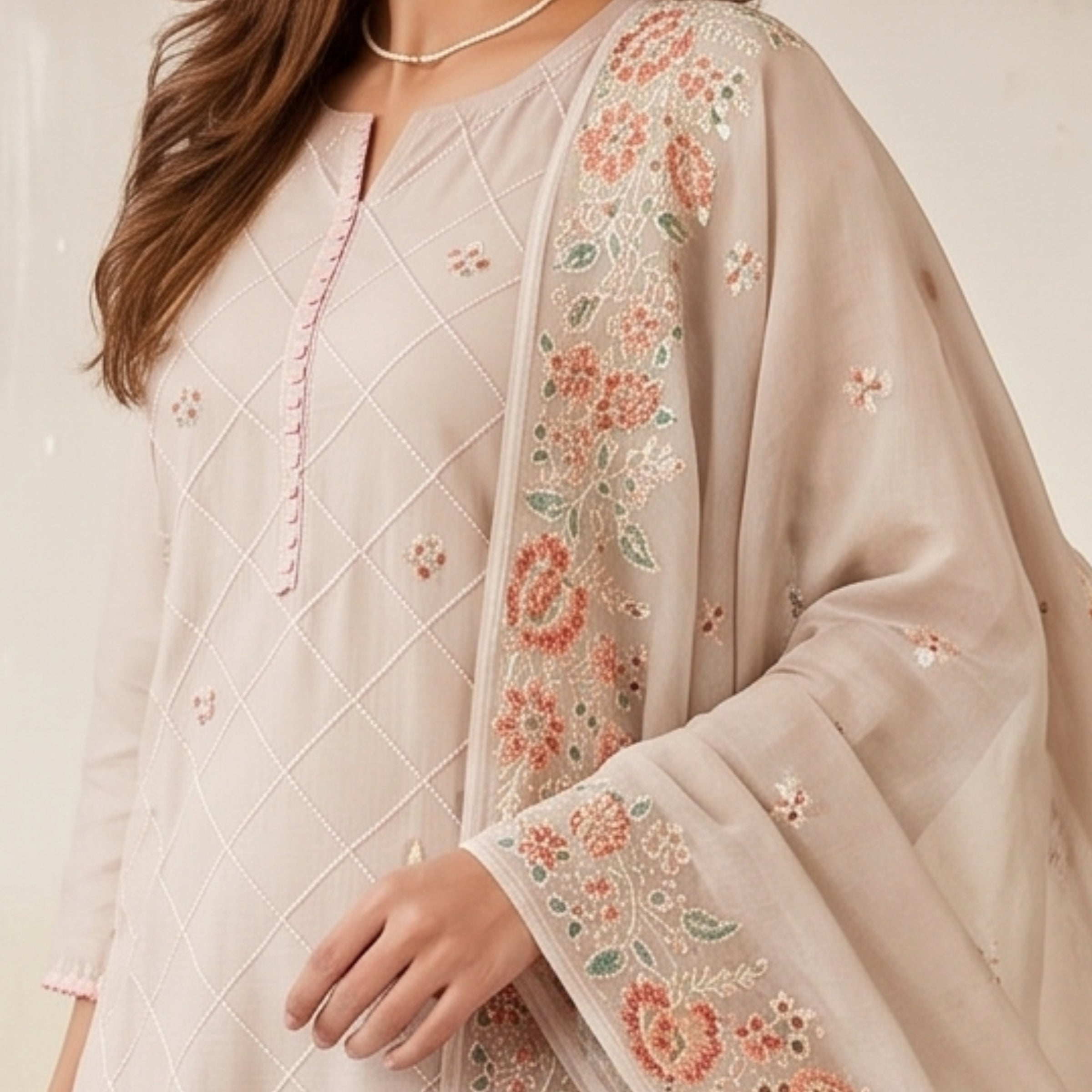 Blush Meadow Kota Suit Set