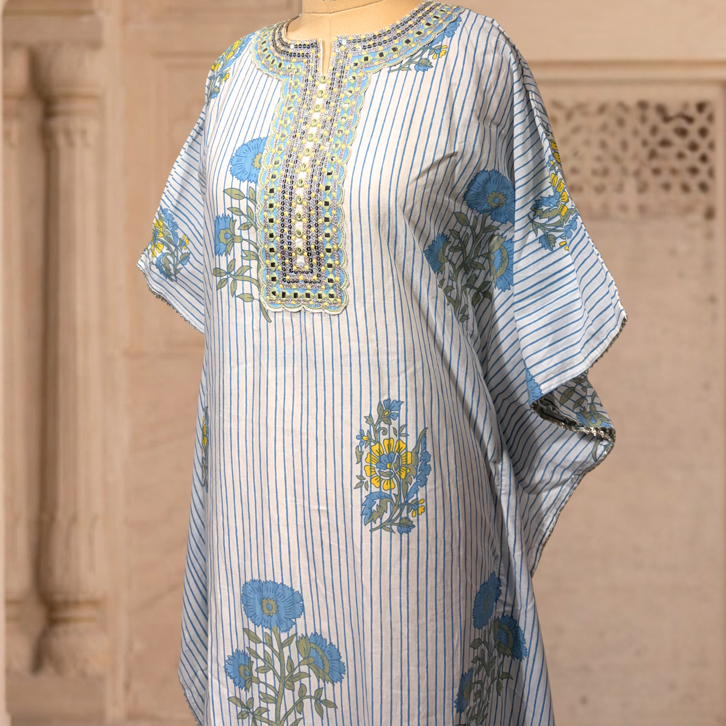 Neel Noor Kaftan Set