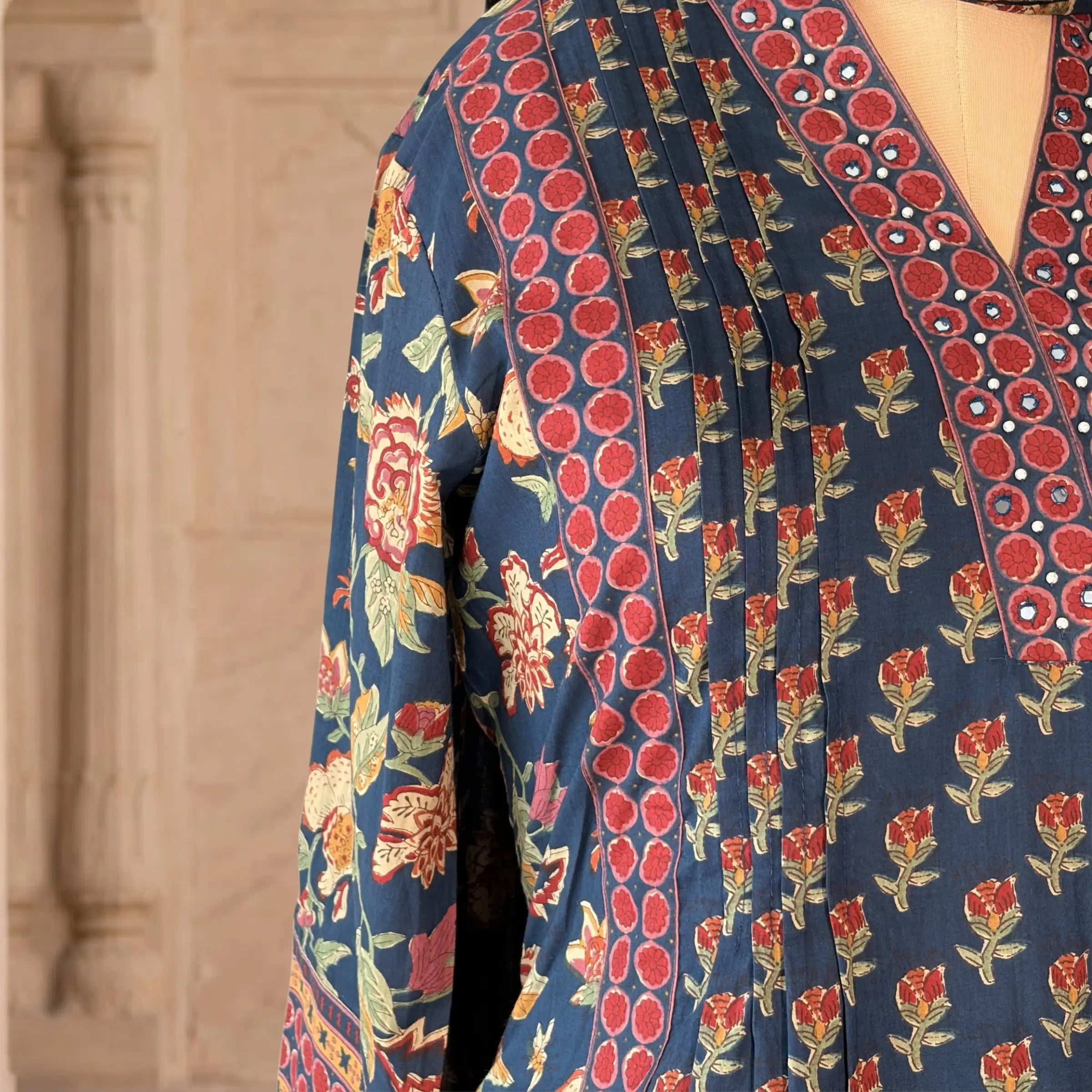 Afsana Ajrakh Suit Set