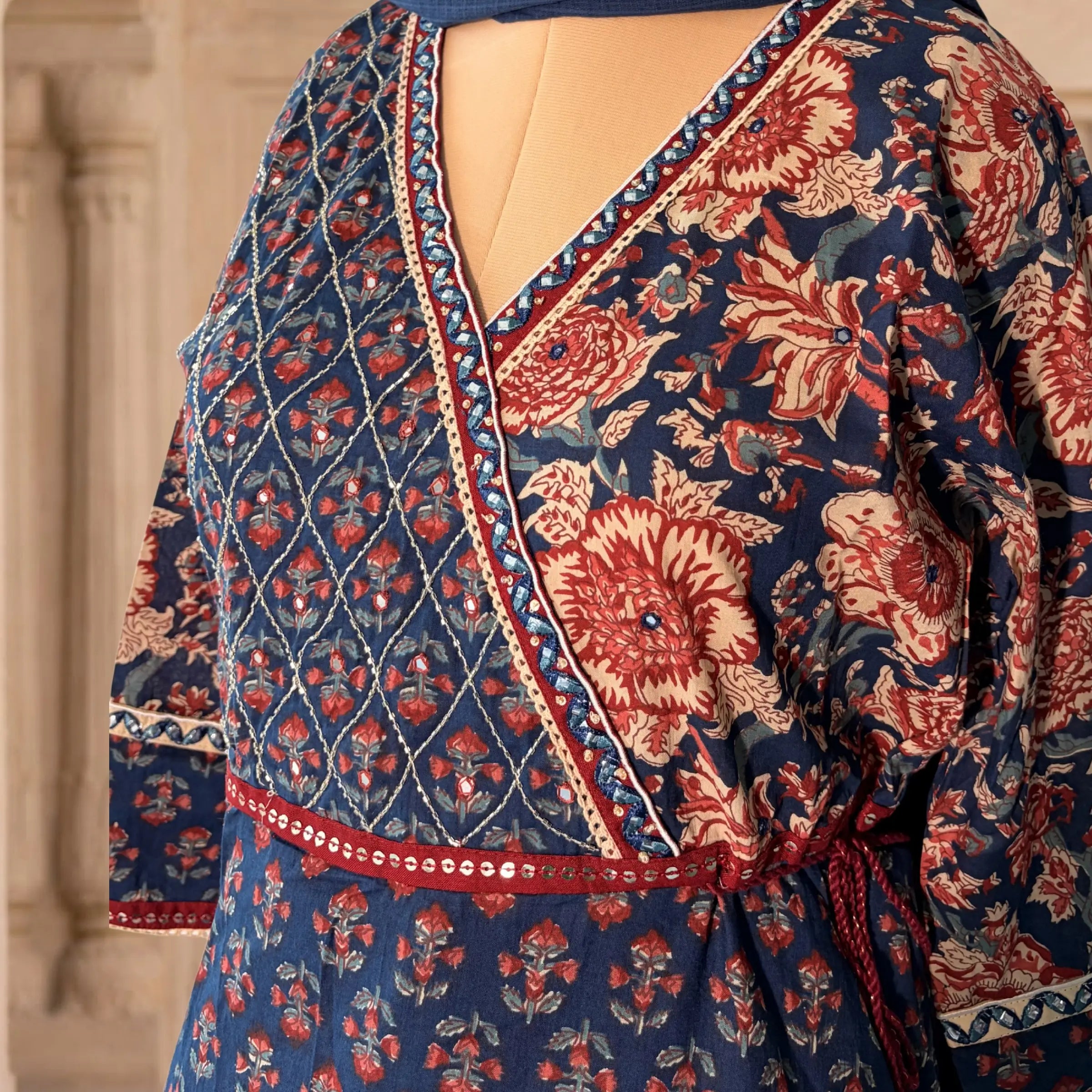 Anaya Angrakha Kurta Set