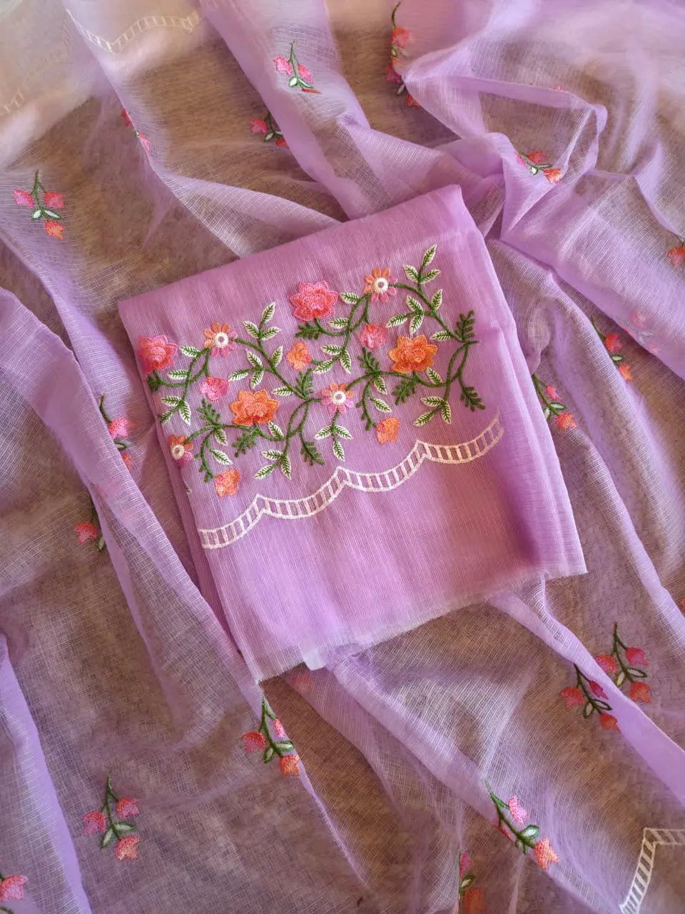 Lilac Bloom Kota Suit Set