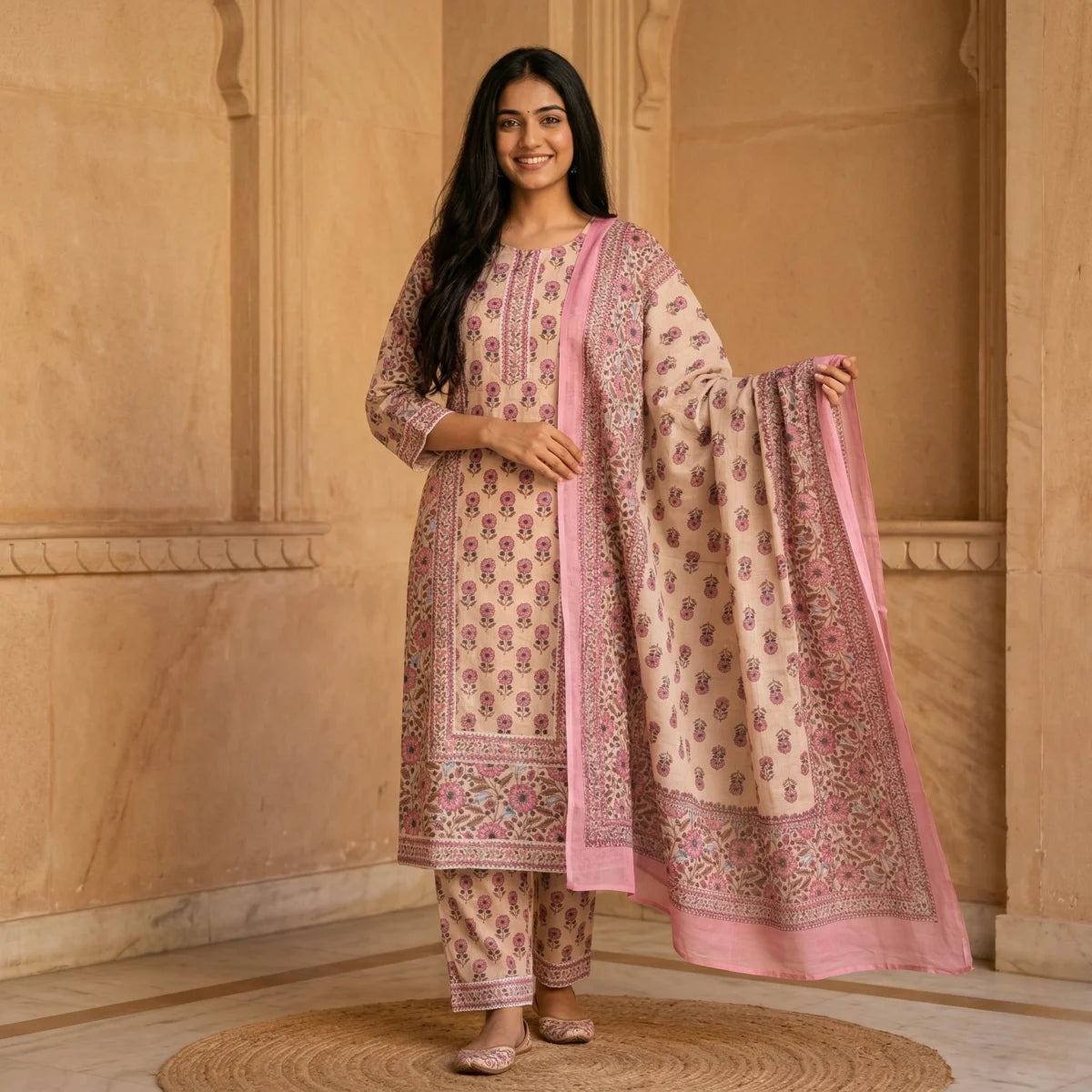 Mrunalini Printed 3-Piece Set