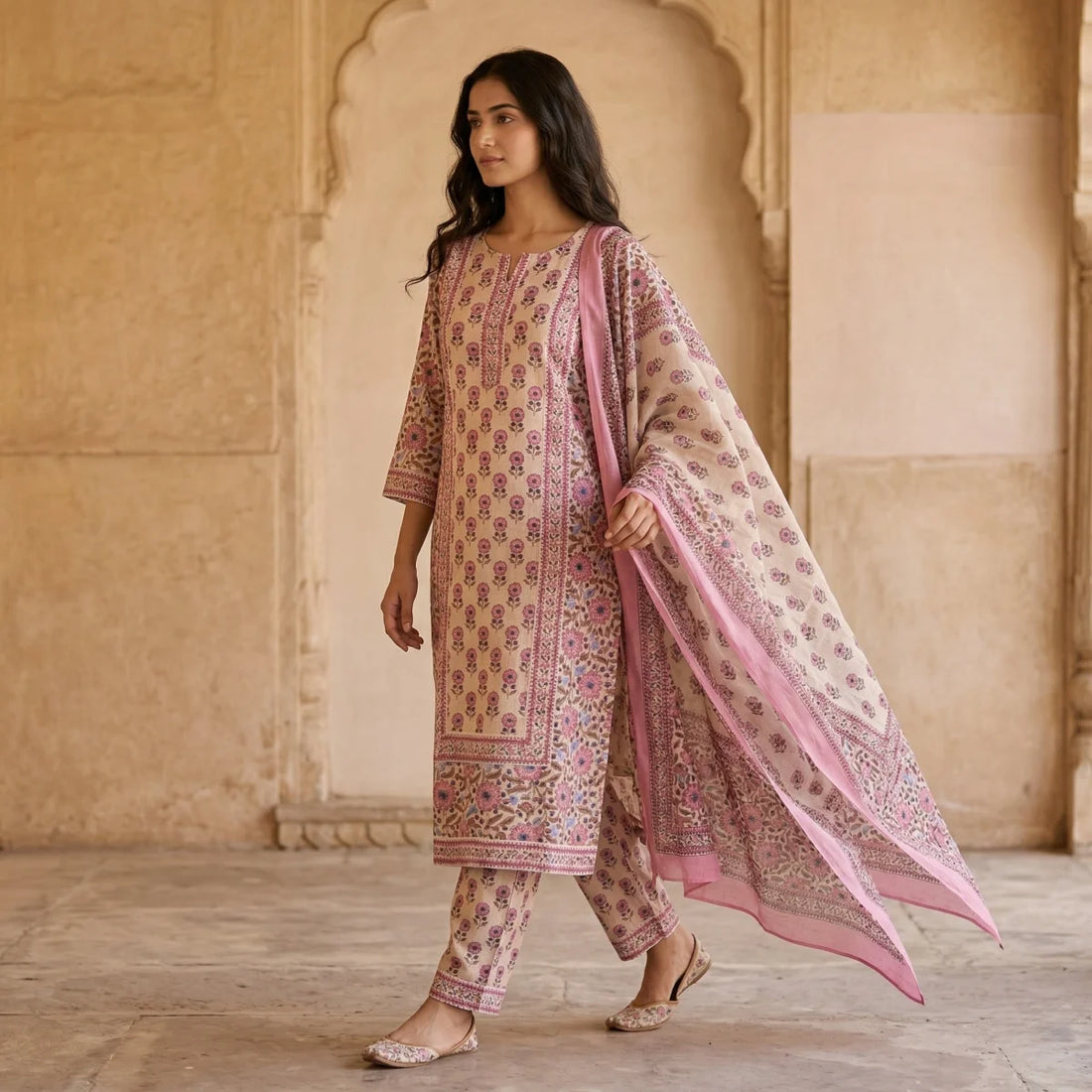 Mrunalini Printed 3-Piece Set