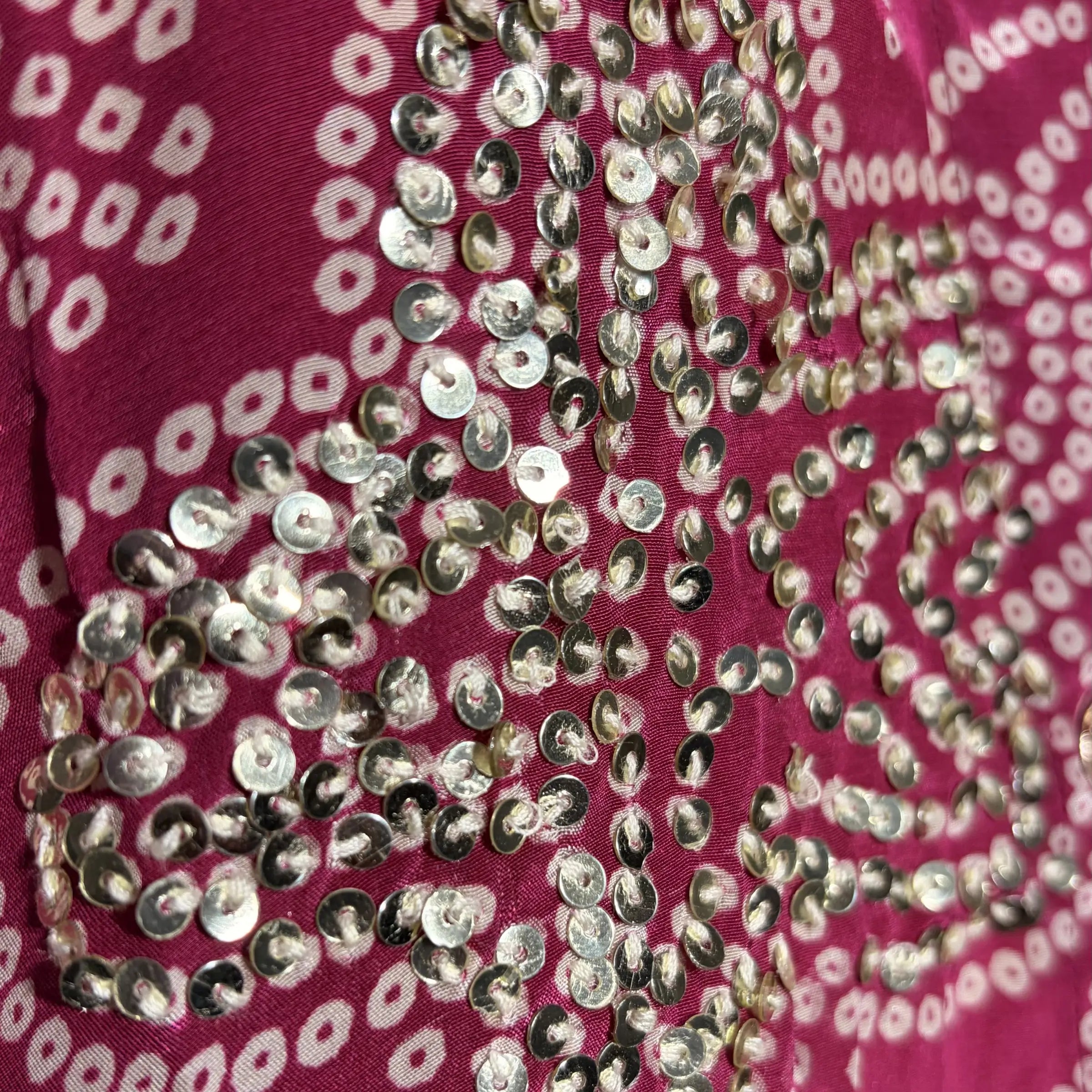 Rani Mehfil Bandhani Shirt