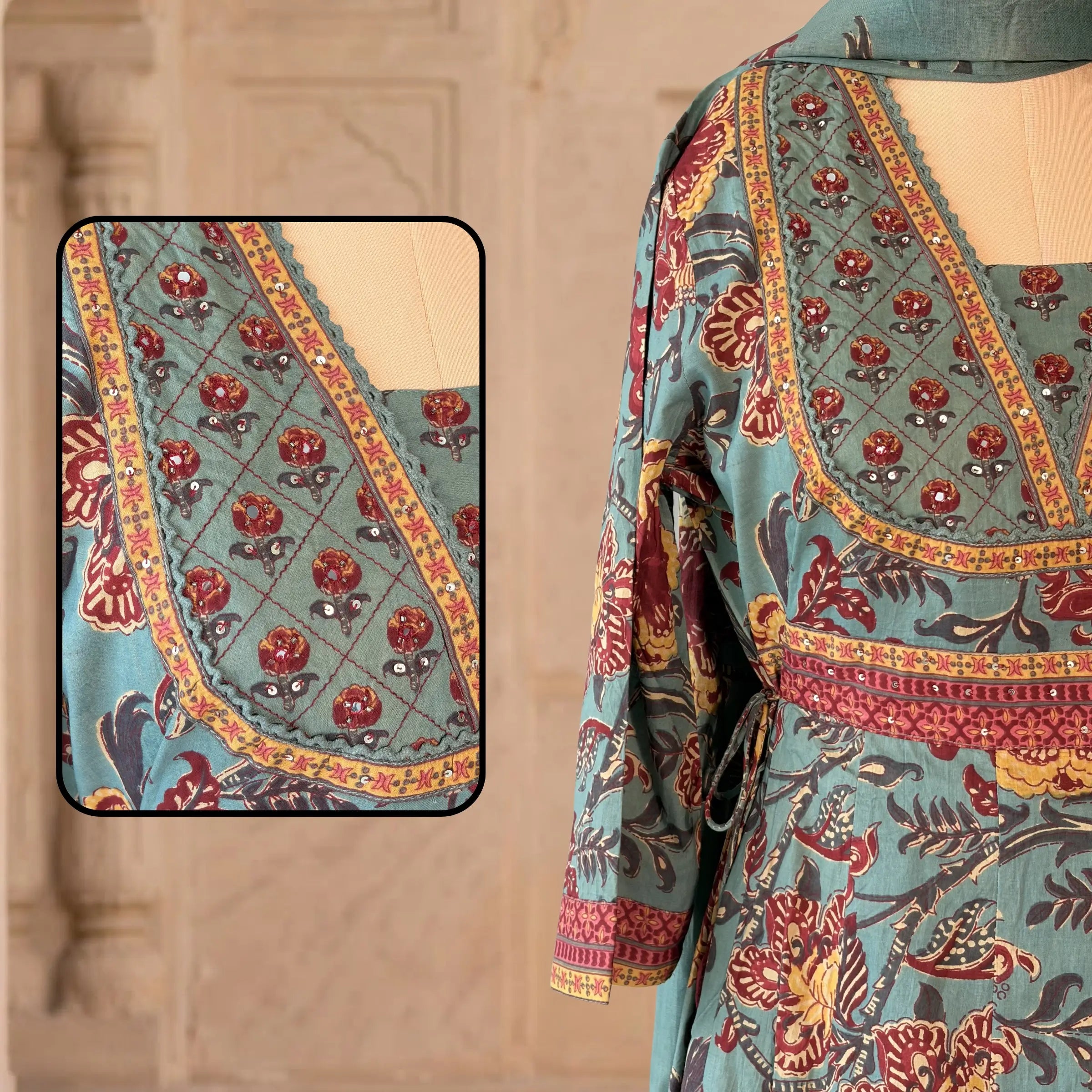 Vrinda Printed Set